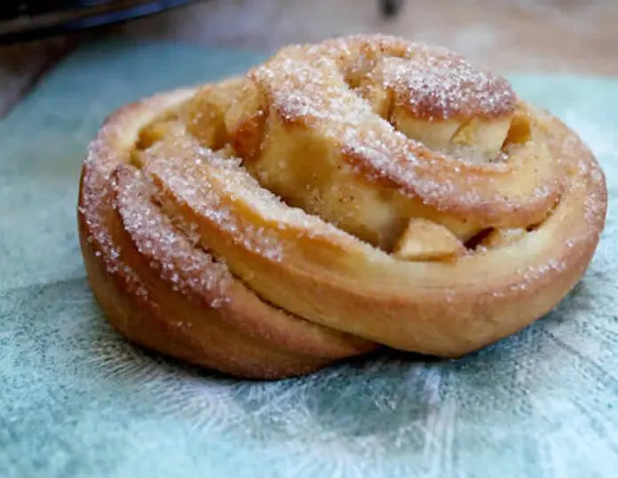 Beignets escargots aux pommes au thermomix