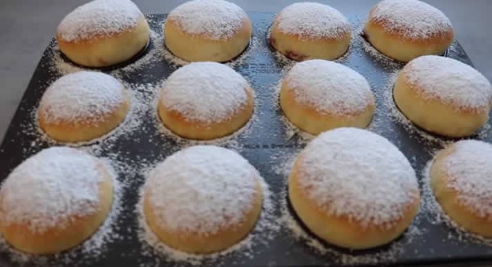 Beignets à la confiture au thermomix 1