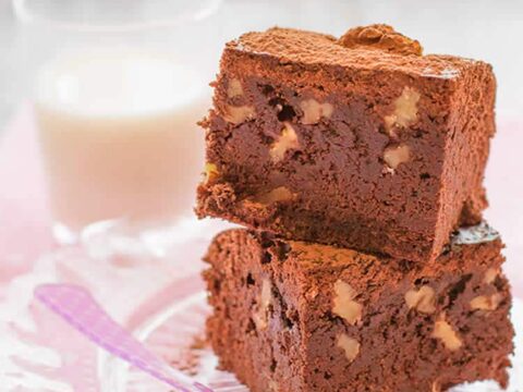 Brownies chocolat aux noix au thermomix