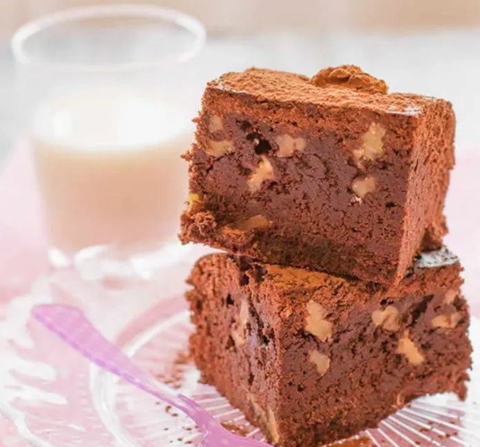 Brownies chocolat aux noix au thermomix