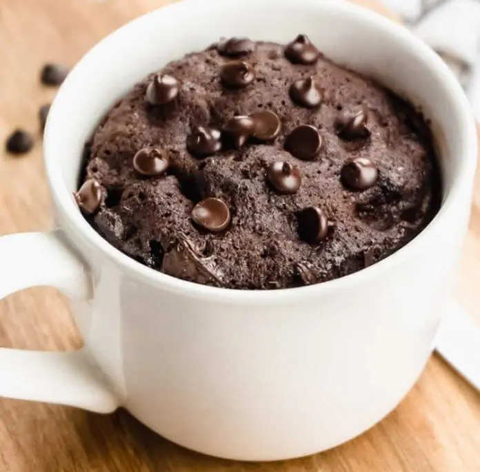 MugCake chocolat