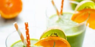 Smoothie kiwi épinards au thermomix