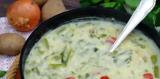Soupe haricots et saucisses au thermomix