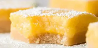 Carrés fondants au citron au thermomix