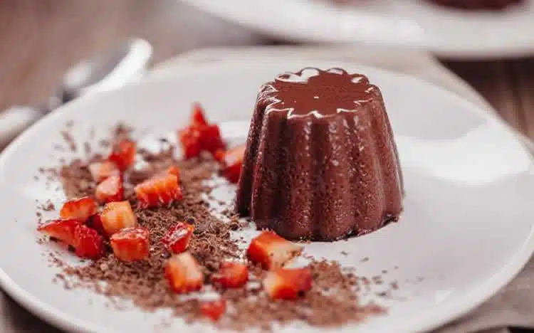 Flan au chocolat noir au thermomix