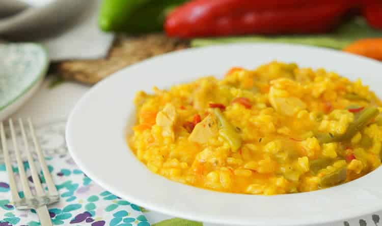 Riz au poulet et légumes au thermomix