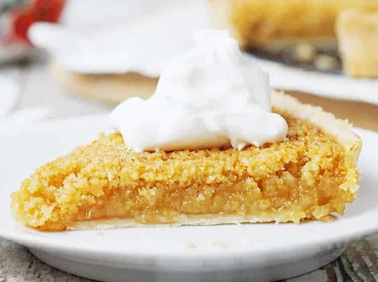 tarte au citron et sirop d’érable