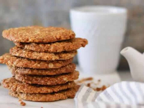 Biscuit d'avoine et noix de coco