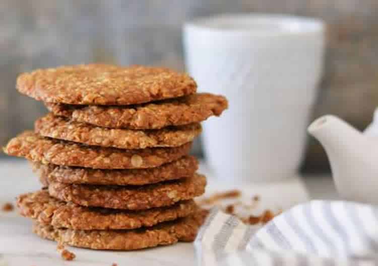 Biscuit d'avoine et noix de coco