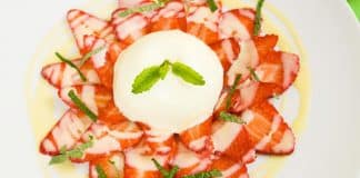 Carpaccio de fraises au thermomix