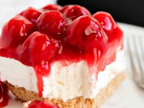 Cheesecake cerises sans cuisson