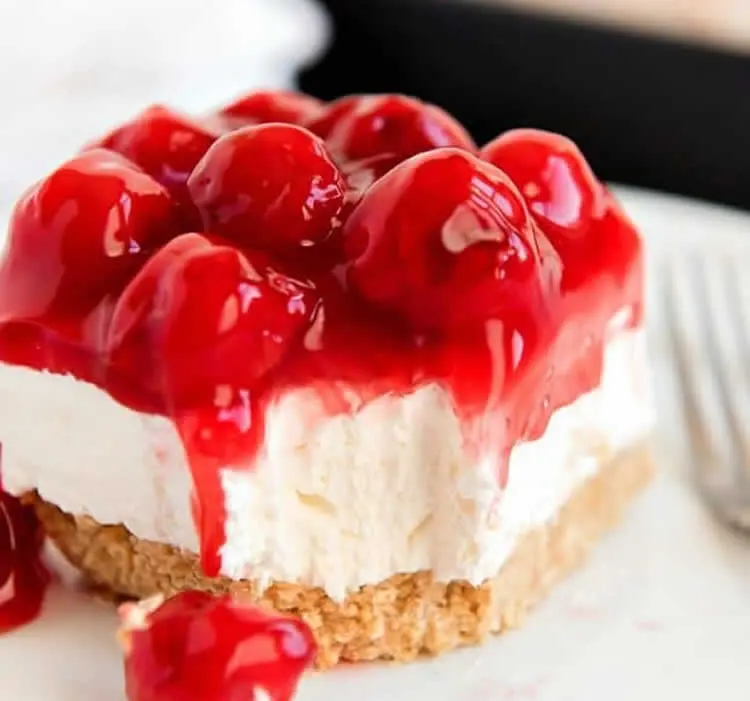Cheesecake cerises sans cuisson