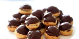 Choux à la crème chocolat