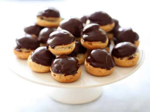 Choux à la crème chocolat