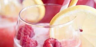 Cocktail framboise sans alcool au thermomix