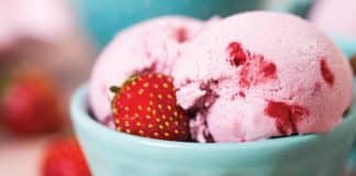 Glace fraise express au thermomix