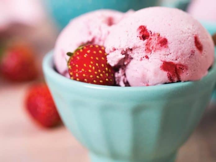 Glace fraise express au thermomix