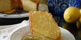 Gâteau moelleux au citron
