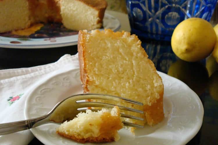 Gâteau moelleux au citron