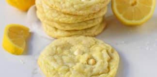 Gâteaux au chocolat blanc et citron