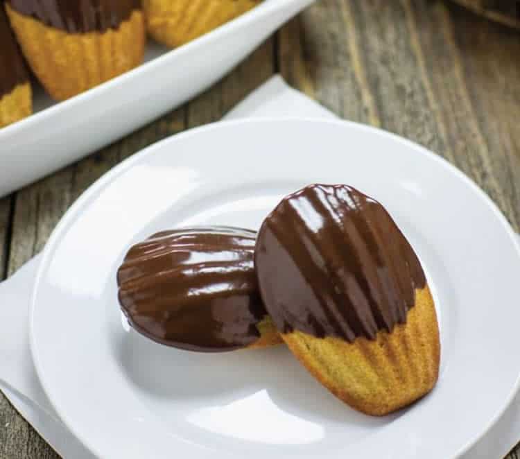 Madeleines au chocolat faciles