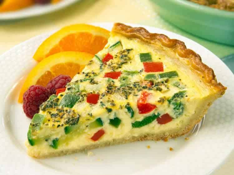 Recette facile de quiche aux légumes
