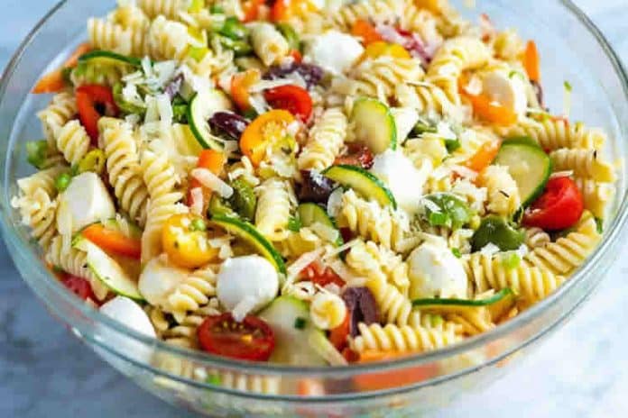 Salade de pâtes gourmande