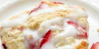 Scones aux fraises