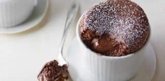 Soufflé au chocolat facile