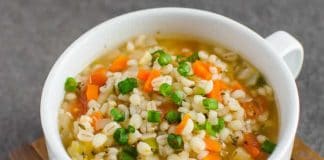 Soupe de légumes légère