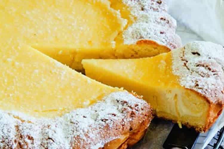 Tarte au citron et ricotta
