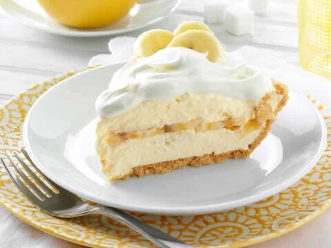 Tarte aux bananes à la crème