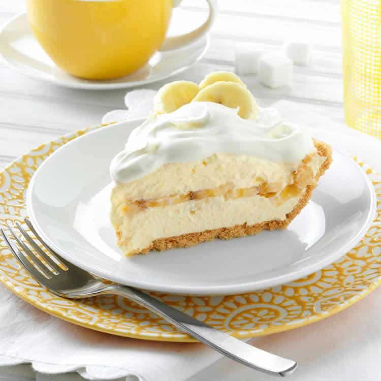 Tarte aux bananes à la crème