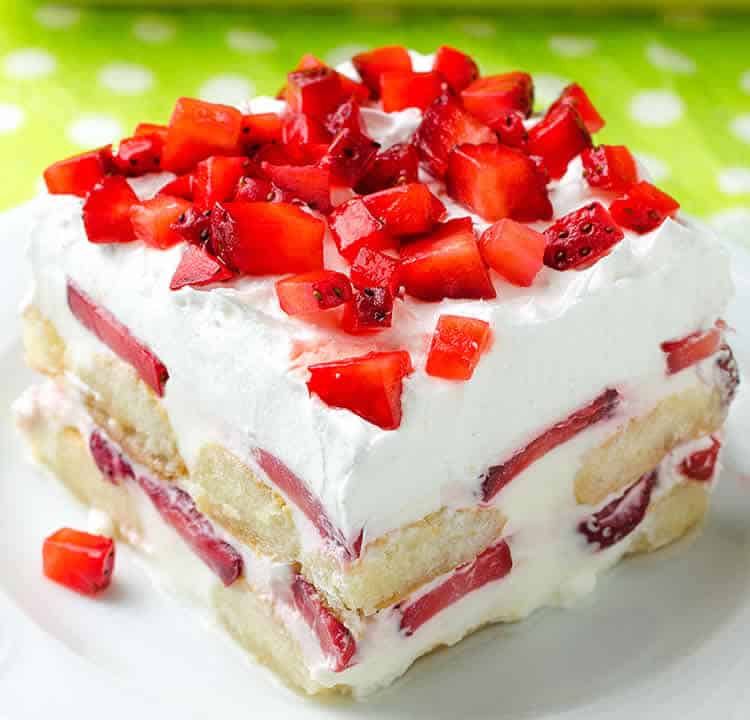 Tiramisu fraises mascarpone au thermomix