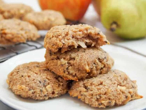 Biscuits aux pomme et poire