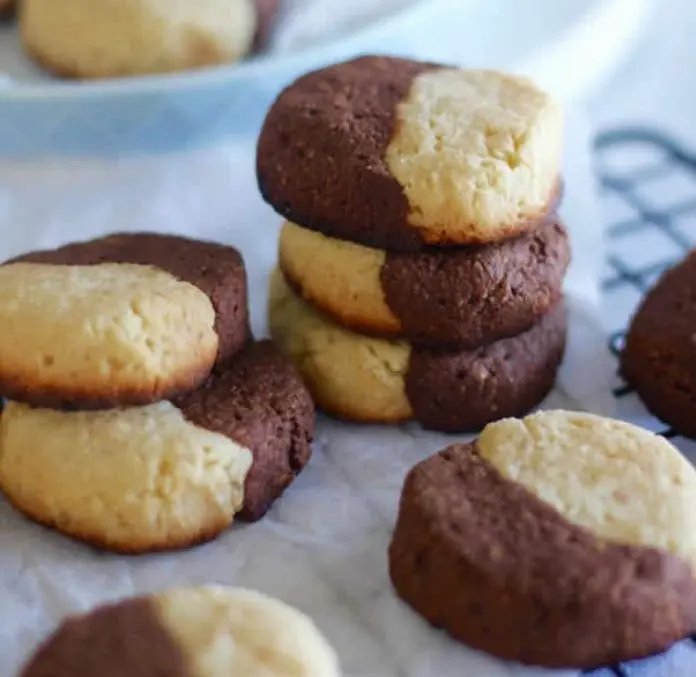 Biscuit à la vanille et au chocolat