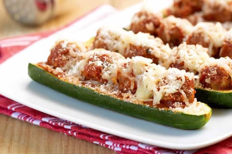 Courgettes farcies à la viande hachée