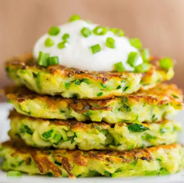 Crêpes ou galettes de courgettes