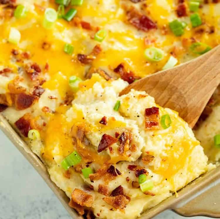 Gratin de pommes de terre et bacon