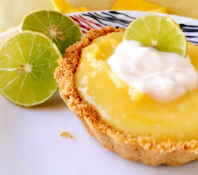 Mini tarte citron sans cuisson