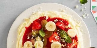 Pizza glacée aux fruits au thermomix