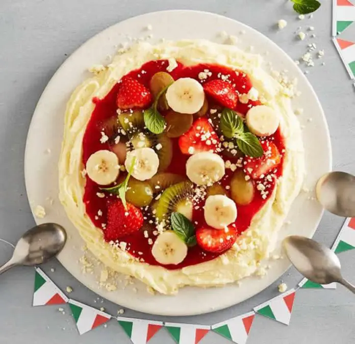 Pizza glacée aux fruits au thermomix