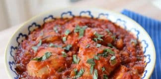 Poulet aux poivron et tomates au cookeo