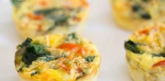 Quiches aux légumes sans pâte