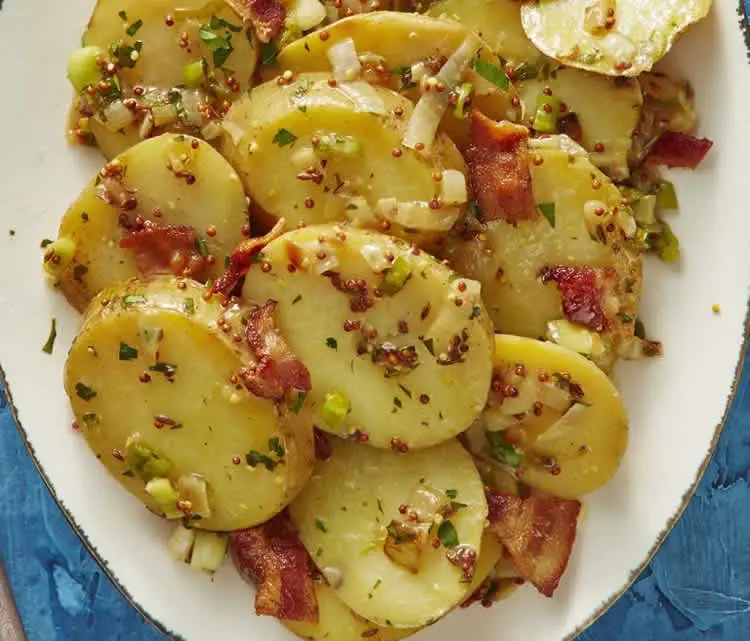 Salade pommes de terre et bacon