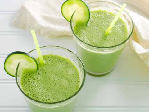 Smoothie concombre au thermomix