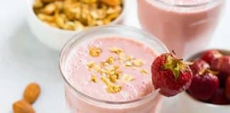 Smoothie fraises yaourt au thermomix