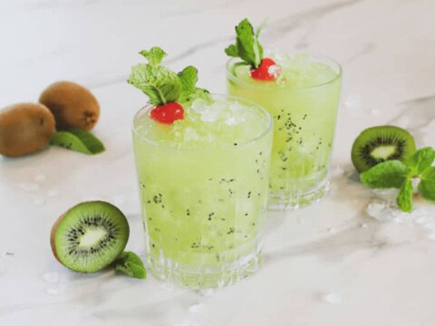 Cocktail kiwi au thermomix