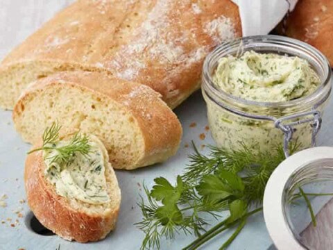 Beurre aux herbes au thermomix