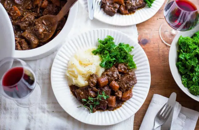 Boeuf bourguignon facile au thermomix